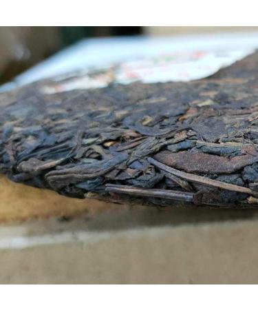Pu-erh tea Late 1990s Hong Kong customization Yunnan Qizi Cake Tea Water Blue Seal 357g Raw - Buy Online on GoSupps.com