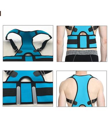 Posture Corrector Clavicle Shoulder Brace Corset Fully Waist Trainer Belt Adjustable Compression Waist Trainer Wrap for Men Green XXX - Buy Online on GoSupps.com