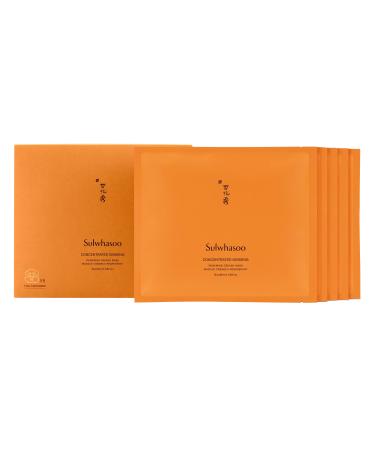 Sulwhasoo Concentrated Ginseng Renewing Sheet Masks: Nourish  Hydrate  Visibly Firm  5 pc.