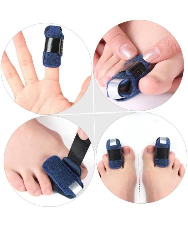 Hemoton 3pcs Toe Strap Retainer Holder Thumb Splints Finger Protector Sleeve - Toe Wraps for Hammer Toes, Trigger Finger Support, Big Toe Straighteners - Crooked Toe Splint - Buy Online on GoSupps.com