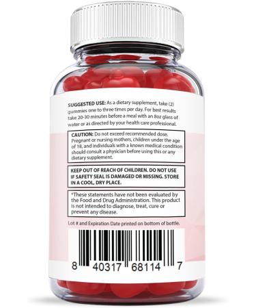 Justified Labs Turbo Keto ACV Gummies 1000MG Vegan Non GMO with Pomegranate Juice, Beet Root & B12 - 60 Gummies - Buy Online on GoSupps.com