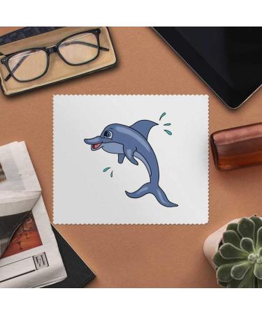 Dolphin Jumping Microfiber Lens & Eyeglass Cleaning Cloths - 2 Pack | International Shipping Available - Buy Online on GoSupps.com