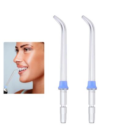 Waterpik Replacement Heads 2PCS Water Flosser Replacement Jet Tips Flosser Replacement Tips for Waterpik Water Flosse Compatible with Waterpik Oral Irrigator & Dental Flosser