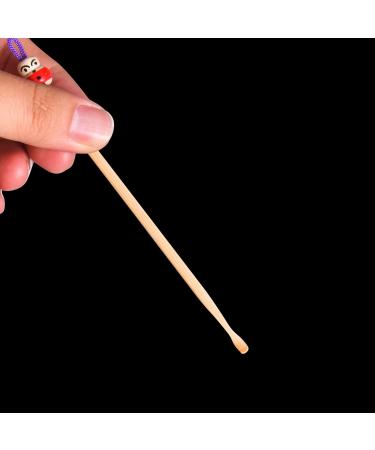 10 Pack Bamboo Ear Spoons - Portable Earwax Cleaning Tools for Ear Cleanliness - Buy Online on GoSupps.com