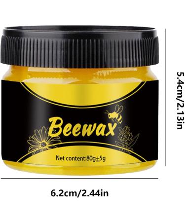 Bees Wax Cleaner Agent | 85g Natural Furniture Polish Agent Protective Wood Cleaner Spray Multifunctional Furniture Polish for Wood Multisurface Fingerprints Utoya - Buy Online on GoSupps.com