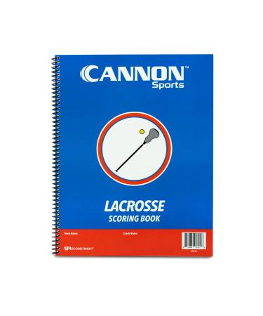 Cannon Sports Scorebook Men's Lacrosse