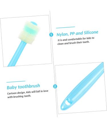 Beavorty 4-Piece Baby Toothbrush Set | Children's Oral Care & Dental Tools for Tooth Training - Buy Online on GoSupps.com
