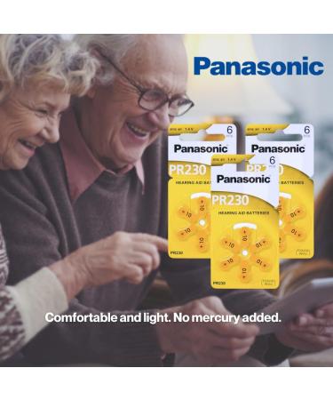 Panasonic Hearing Aid Batteries Size 10 PR70 (60 Batteries) - Buy Online on GoSupps.com