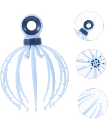 Buy Oatipho Tiger Band Head Massage Device - Claw Style Scalp Tool for Ultimate Head Care | Plastic Design with Steel Ball Extender 21x15x15cm Blue | International Shipping Available - Buy Online on GoSupps.com
