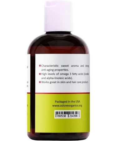 Buy Unrefined Strawberry Seed Oil 4 OZ - OSLOVE | Natural Skincare Oil for Radiant Skin - International Shipping Available - Buy Online on GoSupps.com