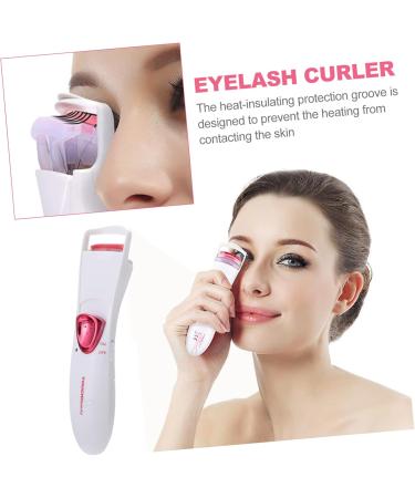 DOITOOL Heated Eyelash Curler Recargable Battery Lash Curling Iron Tool Electric Curlers Eyelash Curler Heated Eyelash Curler Pen Battery Portable Hair Care Product Outdoor Plastic White - Buy Online on GoSupps.com