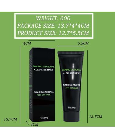 Blackhead Remover Mask | Activated Charcoal Peel Off Face Mask | Deep Cleansing & Purifying for All Skin Types - Buy Online on GoSupps.com
