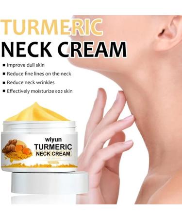 Turmeric neck firming cream Which can lighten neck lines brighten skin Moisturize and wrinkle And repair fine lines Is used to lift of sagging skin neck30g - Buy Online on GoSupps.com