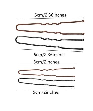 Shop Tokerd 300-Piece Bobby Pins & U Hairpins Set - Brown & Black Hairpins with Storage Box for Girls & Women - International Shipping Available - Buy Online on GoSupps.com