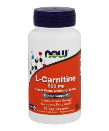 Now Foods CARNITINE 500mg 60 VCAPS