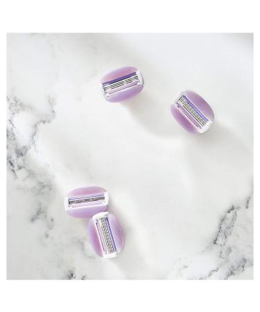 Gillette Venus ComfortGlide Freesia Women's Razor Refills - 4 Pack - Buy Online on GoSupps.com