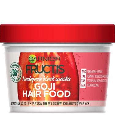 Garnier Fructis Goji Hair Food Shine Mask For Colored Hair 390ml