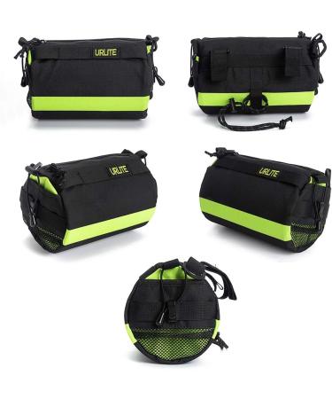 Urlite Waterproof Adjustable Shoulder Strap Front Pack for Bikes and Motorcycles - Green - Buy Online on GoSupps.com