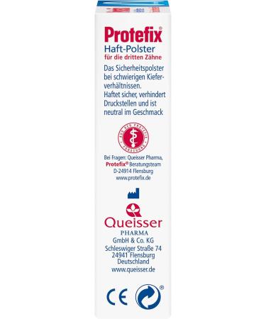 Protefix Panel Cushion for Full Prostheses - Lower Jaw | 30 Sticky Cushions (Pack of 2) - Effective Pressure Point Protection & Inflammation Relief - Buy Online on GoSupps.com