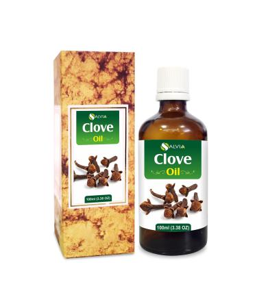 Clove Oil (Syzygium aromaticum) 100% Pure & Natural Undiluted Uncut Essential Premium Aromatherapy Oil - 100ml Clove 100 ml