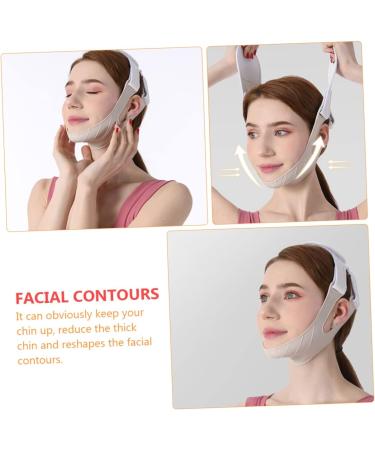 minkissy 1pc Thin Belt Belt Beauty Slimming Strap V Line Belt Strap Chin Slimming Strap Silicone Bandages Woman Chin Strap Ladies Silica Gel Compact Cheek - Buy Online on GoSupps.com