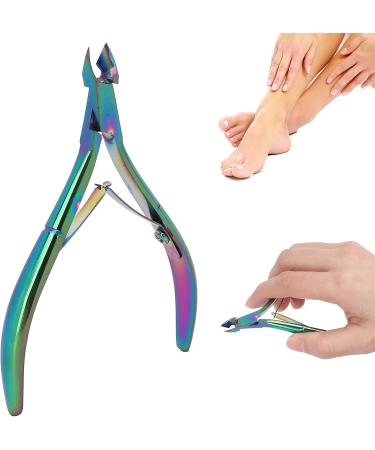 Stainless Steel Eagle Beak Colorful Nail Dead Skin Clipper Nail Clippers Exfoliating Scissors for Home Manicure Pedicure Salons - Buy Online on GoSupps.com
