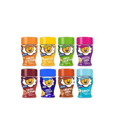 Kernel Season's Popcorn Seasoning Mini Jars Variety Pack, 0.9 Ounce (Pack of 8) Popcorn Variety Pack 0.9 Ounce (Pack of 8)