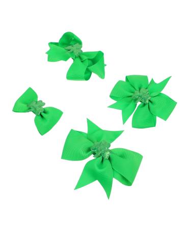 FOMIYES 1 Pair Hair Clip Hair Clips for Green Hair Accessories Hair Accessories Hair Clip Barrette Hairpin Irish Hair Clips Irish Shamrock Hairpin Flash 6 2.5cm Assorted Color 3
