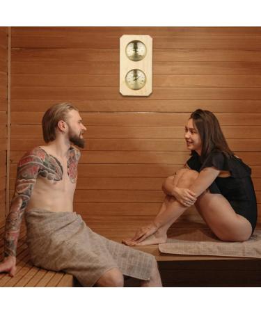 Sosoport Sauna Temperature & Moisture Knife Hygrometer - Indoor & Outdoor Humidity Accessories for Home Saunas | Durable ABS - Buy Online on GoSupps.com