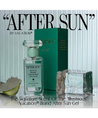 VACATION AFTER SUN Eau de Toilette Sunscreen Blends Notes of Classic Aloe Vera Gels Fresh Tropical Perfume for Women & Men Scent of Summer Nights Travel Size 1 Fl. Oz. - Buy Online on GoSupps.com