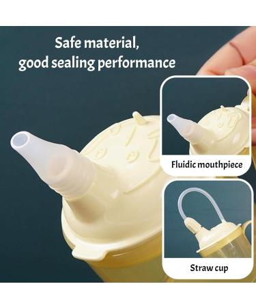 Adult Leak-Proof Drinking Cups with Straw - 300ml Grip Lid Cups for Seniors Patients & Pregnancy Aid - International Shipping Available - Buy Online on GoSupps.com