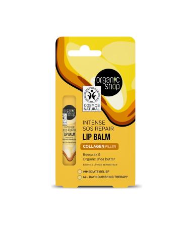Intense SOS Repair Beeswax & Shea Butter Lip Balm - Nourishing 0.34 fl oz for Dry Lips | International Shipping Available - Buy Online on GoSupps.com