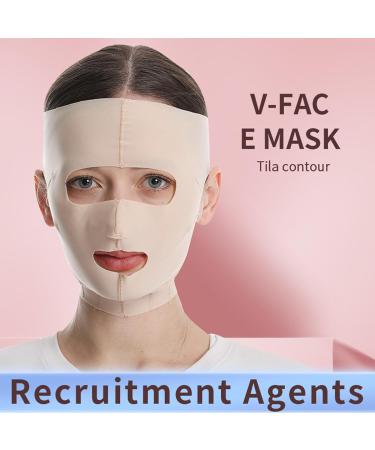 Double Chin Reducer Device | V Face Lifting Strap | Chin up Masque for Double Chin Reduction Slimming Face Strap for Women and Men - Buy Online on GoSupps.com