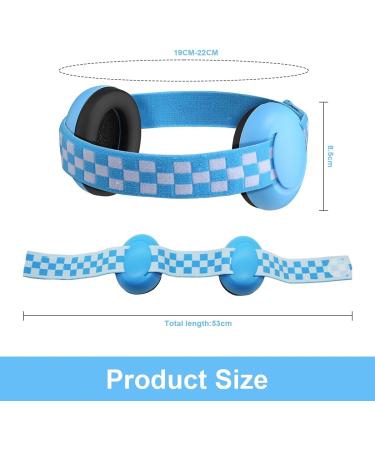 CUIFULI Kids Noise Reduction Earmuffs - Blue, for Babies & Toddlers 12-36 Months - Buy Online on GoSupps.com