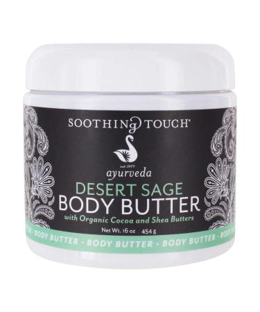 Desert SAGE Body Butter 16 oz - Soothing Touch | Hydrating & Nourishing Skincare - Buy Online on GoSupps.com