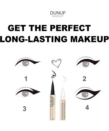 2 in 1 Double Sided Liquid Eyeliner Pencil Waterproof Eyeliner Pen Quick Dry Black White Eyeliner Makeup Cosmetic Eyeliner Pen Long Wear Eyeliner - Buy Online on GoSupps.com