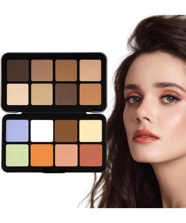 Cream Makeup Palette Cream Concealer Palette - Face Cosmetics Palette | Under Eye Concealer 16 Colors Beauty Cream Makeup Concealer Moisturizing Concealer - Buy Online on GoSupps.com