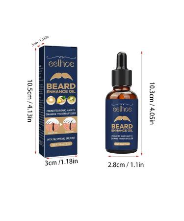 Beard Growth Oil for Men | 30ml Essential Beard Care - Moisturizes & Softens Thick Beards - Buy Online on GoSupps.com