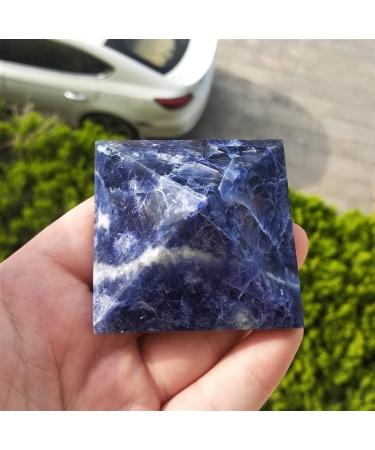 Crystal Rough Beautiful Natural Sodalite Pyramids Crystal Stone Pyramids - Buy Online on GoSupps.com