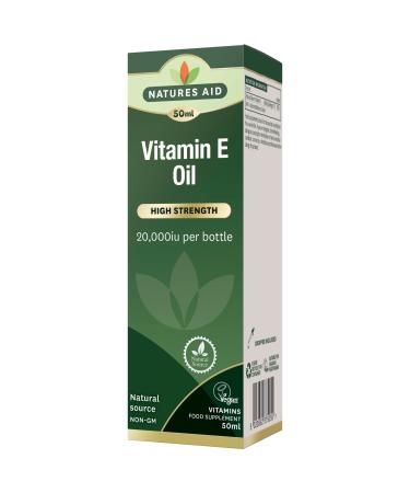 Natures Aid 50ml Vitamin E Oil