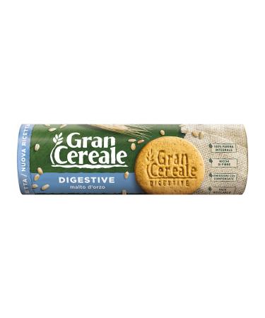 Mulino Bianco Gran Cereale Digestive Mt d'orge - Set of 12 multi-cereal biscuits - 250 g