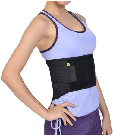 Support Belt for Lower Back Pain Relief | Adjustable Compression Belt for Herniated Disc Sciatica & Scoliosis - Breathable Design for Men & Women - Buy Online on GoSupps.com