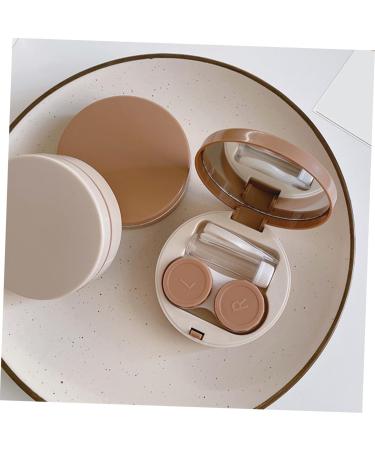 Buy BUIFULSIC Colored Contact Lens Storage Case - 2 Sets Travel Makeup Container | ABS Invisible Decorative Box - Buy Online on GoSupps.com