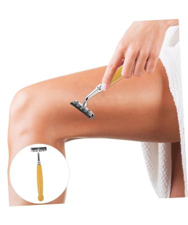 Beaupretty 4 Pcs Stainless Steel Razor Set - Adjustable Razor Handle Trimmer & Blades for Men - Ideal for Body Hair & Beard Grooming - Buy Online on GoSupps.com