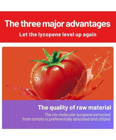 Upondata Lycopene Capsules 500mg - Natural Tomato Extract 500mg Organic Complex Formula Supplement - 100 Softgels Gluten-Free Non-GMO - Buy Online on GoSupps.com