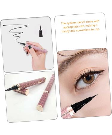 Ipetboom 2pcs Eyeliner Liquid Liner Black Eye Liner Pencils Black Makeup Eye Liners Miss Glue Pen No Smudge - Buy Online on GoSupps.com