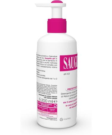  Saugella Saugella Girl PH Neutral - 200 ml. - Buy Online on GoSupps.com