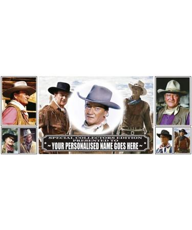 John Wayne Personalised Icon Gift Mug with Sweets - Buy Online on GoSupps.com