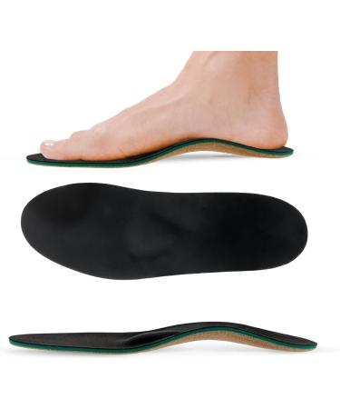 Green Feet Orthopedic Insoles - 5mm Shoe Inserts for Flat Feet Heel Spurs & Arch Support | EU Size 45/46 - Buy Online on GoSupps.com