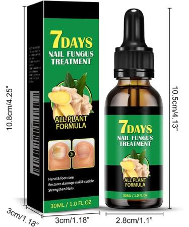dizhenhui104jiaju LYEAA Nail fungus treatment 7 days nail fungus treatment toenails cuticle care oil ginger nail serum nail strengthening oil for damaged nails 2 pieces - Buy Online on GoSupps.com